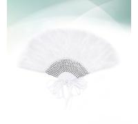 1 pc Fan Fare Wedding Vintage Elegante ventola portatile pieghevole per flapper