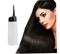 1 PC Flacone applicatore in plastica a tenuta stagna Flacone applicatore a punta lunga per la pulizia dei capelli del salone di lavaggio punta lunga per colore dei capelli