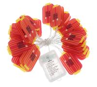 1 pc Layout del partito cinese per la corda di lanterna di anno (rosso)