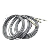 1 Pc Miniature Metal Inductive Proximity Switch M3/M4/M5/M6 3-Wire Approach Sensor With 2m Cable φ3/4/6/6.5 PNP NPN NO NC(O6.5,NPN NC)
