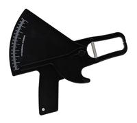 1 pc Piccole di grasso corporeo Spessore di grasso nero Misurazione del righello pinze per la salute e la bellezza.