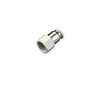 1 PC Raccordo pneumatico Connettori for tubi Raccordi for tubi bianchi di alta qualità 1/4 1/2 6mm 8mm Filettatura BSP Attacco rapido Connettore del tubo dell'aria(6-03 (6mm-3l8),PCF)