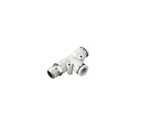 1 PC Raccordo pneumatico Connettori for tubi Raccordi for tubi bianchi di alta qualità 1/4 1/2 6mm 8mm Filettatura BSP Attacco rapido Connettore del tubo dell'aria(8-01 (8mm-1l8),PD)