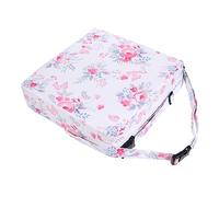 1 Pc Rialzo Comodo Per Sedia Per Sedia Per Bambini Ripetitore Smontabile Che Fa i Primi Passi Bianca È Aumentato Alza Il Tampone Poliestere