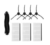 1 Pc Spazzola Principale & 4 Pz Spazzole Laterali Per Arnagar S8 Pro Robot Aspirapolvere Con 3 Pz Filtri Elettrodomestici Ricambi Spazzola A Rullo Spazzola Laterale Filtro Kit Aspirapolvere Panno Mop