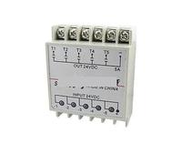 1 PC ST5-5DD Cinque relè a stato solido a 5 fasi SSR | Guida DIN da 24 V CC a 24 V CC