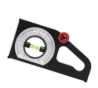 1 PC Strumento di inclinazione angolare meccanico portatile Livello magnetico Bolla inclinometro Goniometro Righello di pendenza Livello(No magnets)