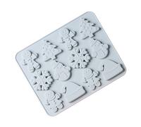 1 pc Tema natalizio in silicone stampini per cuocere da forno