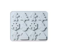 1 pc Tema natalizio in silicone stampini per cuocere da forno