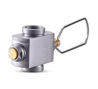 1 PC Z15 Gas Contenitore Ricarica Adattatore Portatile Aperto Saver Lindal Valve