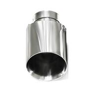 1 PCS Auto Modificata In Acciaio Inox 304 Tubo Di Scarico Universale Smussato Edeg Punta Del Silenziatore Per Mazda Taipipe Ugello Terminale Di Coda(ID57MMOD101MM)