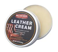1 PCS Balsamo per Cuoio,Crema Specifica per Prodotti in Pelle,per la Cura della Pelle Divani Scarpe Auto,Idrata e Protegge Efficacemente la Pelle,Imballaggio Lattine in Alluminio,Incolore(80g)