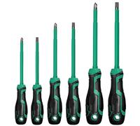 1 PCS Cacciavite isolato Cacciavite for dadi Phillips a taglio Vite magnetica Punte chiave Utensile manuale for manutenzione professionale for elettricisti(6x150 Phillips)