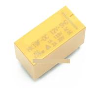 1 Pcs DC 12V SHG Coil DPDT 8 Pin 2NO 2NC Power Relays PCB Type HK19F HK19F-DC12V-SHG