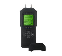 1 PCS Digitale Misuratore Di Umidità Del Legno Igrometro Induttivo Di Plastica Analogico Doppio Display Temperatura Ambiente Rilevatore Di Umidità Del Legname Umidità Controlli Non Distruttivi