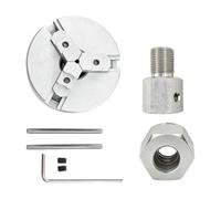 1 PCS Lega di alluminio Mandrino per tornio K11-48 3 griffe Autocentrante | 48 mm Manuale Mini(K11-48 Chuck 8MM)