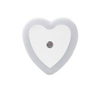 1 Pcs Light Control Sensor Light Led Night Light Love-heart Shaped for Hallway Cabinet