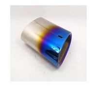 1 PCS Per BMW Serie 3 318 E90 E91 320d 318d 318i E92 E93 X3 F25 20i 28i E83 2.0i Auto Punta Di Scarico Silenziatore Tubo Di Scarico Ugello Terminale Di Coda(Baked Blue)