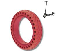 1 Pcs Pneumatico 8.5 x 2.0 Solido 8,5” Gomme Antiforatura Antiscivolo per Monopattino Elettrico Scooter (Rosso)