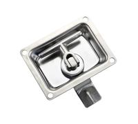 1 Pcs Porta in Acciaio Inox Pannello di compressione Pieghevole Maniglia T Bar Blocco Pannello di Blocco Paddle per Veicolo e Camion Cabinet