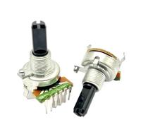 1 PCS Potenziometro tipo 161 6 pin B10K B50K B100K lunghezza albero 20 mm(100K Ohm)