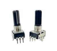 1 PCS RK09 type 3-pin total gain potentiometer C20K shaft length 18mm