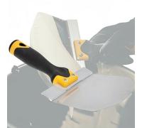 1 Pcs Set di Spatola per Stucco,Spatole in Acciaio Inossidabile,Raschietti per Pareti,Coltelli da Intonaco per Carta da Parati e Riparare Pareti Spatola per Stucco con Foro