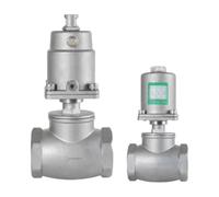 1 pcs Valvola pneumatica a sede inclinata 1-1/2in Semplice-effetto Tipo C | 1 pcs Valvola pneumatica a sede inclinata 1-1/2in Semplice-effetto Tipo C Acciaio inox(1inch Single Acting C Type)