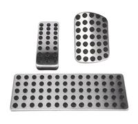1 Pedal Set Silver Car Kit Pastiglie in Acciaio Accessori Auto, per Me7332