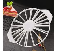 1 pennarello rotondo per torta e affettatrice, 10 o 12 fette, divisorio per torte a doppia faccia, taglierina per torte in porzione uguale, divisorio per torte da 20 cm (14/16 pezzi)
