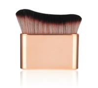 1 Pennello Autoabbronzante Con Pennello In Fibra Sintetica Per Viso E Corpo. Pennello Per Fondotinta Correttore Autoabbronzante Trucco E Altro Ancora (oro rosa)