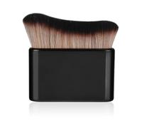 1 Pennello Autoabbronzante Con Pennello In Fibra Sintetica Per Viso E Corpo. Pennello Per Fondotinta Correttore Autoabbronzante Trucco E Altro Ancora (nero)