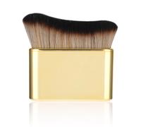 1 Pennello Autoabbronzante Con Pennello In Fibra Sintetica Per Viso E Corpo. Pennello Per Fondotinta Correttore Autoabbronzante Trucco E Altro Ancora (oro)