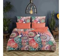 1-Personne - Copripiumino 155 x 220 cm, raso di cotone nr:30362, multicolore
