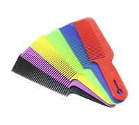 1 pettine districante in plastica, antistatico, per parrucchieri, strumento per la toelettatura dei capelli, liscio, senza cuciture, robusto, durevole, lavabile, uso quotidiano da viaggio, per uomini