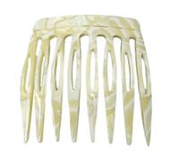 1 pettine laterale per capelli in stile francese per donne e ragazze accessori per capelli in acetato sicuro ed elegante fermacapelli