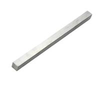 1 pezz0 Barra Quadrata Piena Inox 304 Larghezza 3Mm A 16Mm | Per radiatori elettronici, barra metalIica(5MM*100MM)