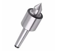 1 pezz0 di ditale mobile in lega con punta doppia, centro superiore conico for tornio rotante, MT1 MT2 MT3(3)