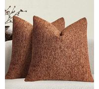 1 pezza Federa in lino, federa con texture bohémien, base beige con cuciture bianche e blu navy, cuscino a righe tinto in filo, adatto per divano, soggiorno (solo fodera del cuscino) 40*40,45*45,60*60