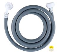 1 Pezzi 2,5 m Washing Machine Inlet Pantaloni Con 2m Cintura materie prime,Tubo Universale Carico Flessibile,Ingresso Acqua Fredda Alta Pressione,per Lavatrice,Lavastovoglie