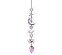 1 Pezzi Acchiappa Sole, Suncatcher, Acchiappasole, Decorazioni da Appendere, Cristalli Decorativi, Accessori in Cristallo, Prisma Arcobaleno, Per Ecorazione della Finestra Casa, Decorazione Giardino
