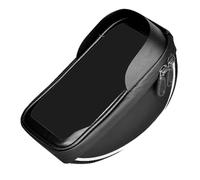 1 Pezzi Bicicletta Borse Anteriore Tubo Superiore Testa Cella Cellulari Nero