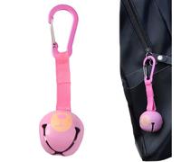 1 Pezzi Campanello Rosa Camping Campanella Anti Orso Campanelli per Orsi Rumorosi Escursionismo Promemoria Campana Campanelli Orso Forte per Gli Escursionisti per Escursionismo Campeggio Attività