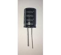 1 PEZZI CONDENSATORE ELETTROLITICO 1000 UF MF 63 V 105°- 16X32 MM.