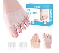 1 pezzi Divaricatore alluce valgo, Correttore separatore, Separatore Dita Piede, Distanziatore Dita Piedi Uomo Donna, Raddrizza Dita Dei Piedi, Separadita Piedi per la sovrapposizione di dita