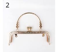 1 Pezzi Fai da Te 18/20cm Quadrato Manico Borsa Accessori Della Metallo Decor
