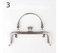 1 Pezzi Fai da Te 18/20cm Quadrato Manico Borsa Accessori Della Metallo Decor