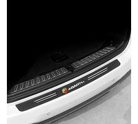 1 Pezzi Fibra di Carbonio Protezione Paraurti Posteriore per Abarth 695 595 500 Anti-Graffio Scuff Adesivi Decorativi Auto Protezione Accessori
