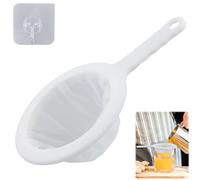 1 Pezzi Filtro Per Alimenti,filtri A Rete in Nylon,filtro A Rete,Filtro A Setaccio,Setaccio Filtro A Rete Riutilizzabile,per Filtrare Oli,caffè,tè,succo,vino(200 Mesh)