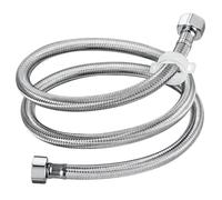 1 Pezzi Flessibili per Miscelatori, 150cm Tubi Flessibili 304 Intrecciato in Acciaio Inox, Tubo Flessibile Intrecciato in Acciaio Inossidabile 304, per Rubinetti Miscelatori, Doccia, Lavandino